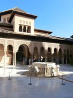 Alhambra in Granada-Löwenbrunnen