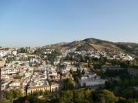 Blick von der Alhambra in Granada