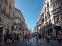 Calle Marqués de Larios, urbanistiche Neugestaltung im 19. Jh.