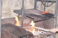 Es wird angegrillt