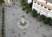 Fuente de la Farola von oben betrachtet