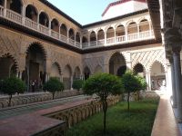 Innenhof im Mudejar-Stil