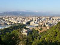 Malaga - Blick auf die Stadt
