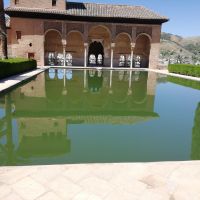 Oase der Ruhe in der Alhambra