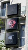 Spanien, Cádiz, Was macht den Mafalda als Ampelfrau hier?