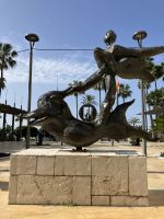 Spanien, Marbella, Skulpturenpark Dalí