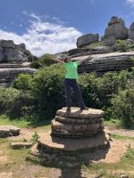 Spanien, Nationalpark El Torcal & RLin Sabine