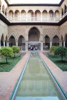 Spiegelung im Alcázar von Sevilla