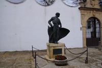 Vor der Plaza de Toros in Ronda