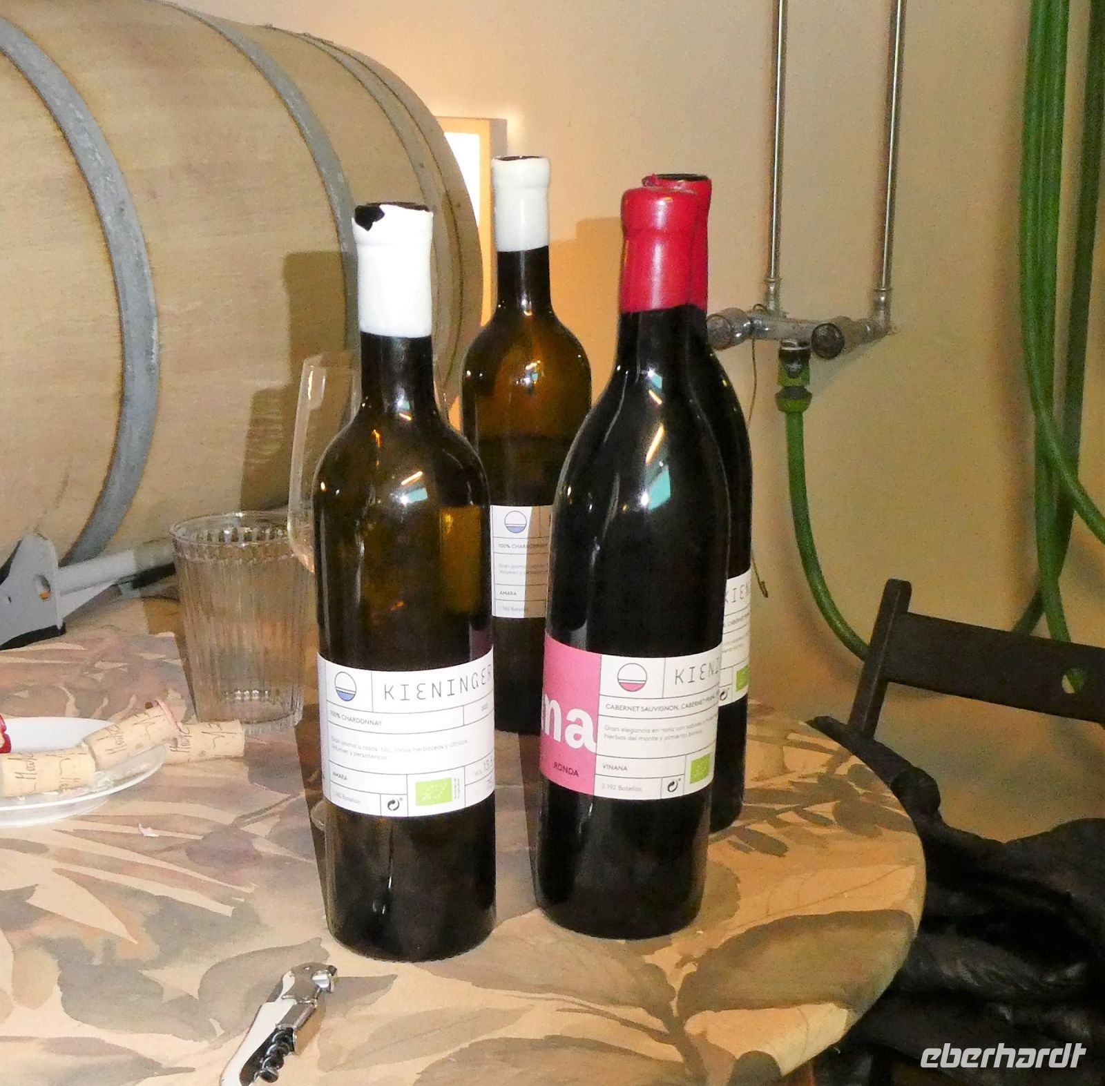 bei der Weinprobe