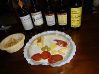 die 5 wichtigen Sherry Sorten mit Tapas-ueberbleibsel ! 