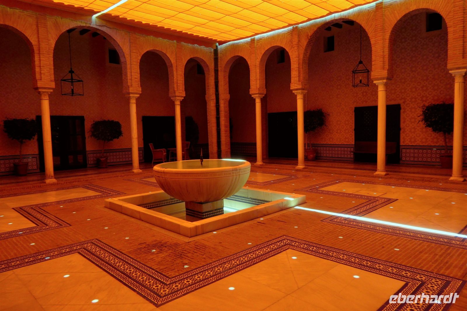 im Parador Nacional von Carmona