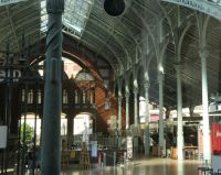 in der Markthalle 