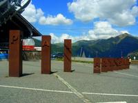 Blick auf den höchsten Berg von Andorra