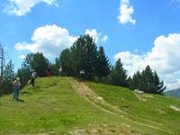 Kurzer Stopp am Coll Botella