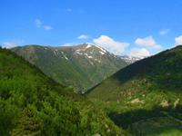 Ausblick auf die Berge