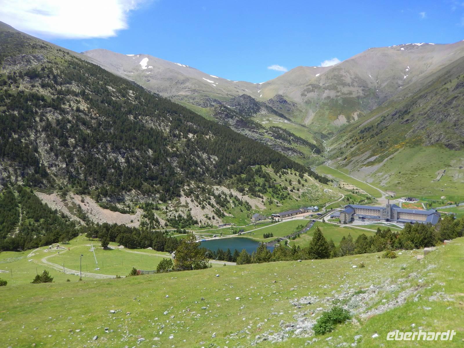 Ausblick auf das Vall de Nuria