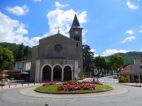 Die Kirche von Ax les Thermes