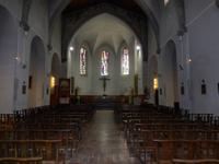 Die Kirche von Ax les Thermes