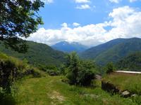 Herrlicher Ausblick auf die Pyrenäen