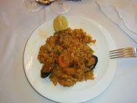 Paella im Poble Espanyol