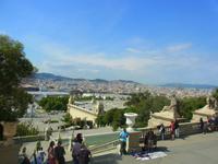 Blick auf die Stadt Barcelona