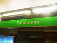 Metrostation Catalunya