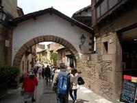 im span. Dorf in Barcelona