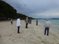 am Strand von Alcudia