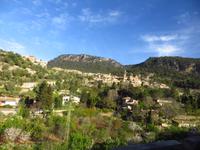 auf dem Weg nach Valldemossa entlang Serpentinen