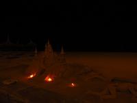 Sandkunstwerke Promenade