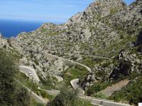 Serpentinen Tramuntana Gebirge