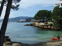 Eine kleine Bucht in Santa Ponca