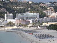 Santa Ponca- Blick auf den Strand