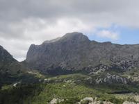 Blick auf den höchsten Berg Mallorcas - Puig Major