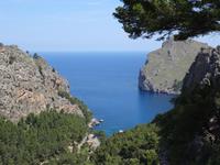 Blick auf Sa Calobra