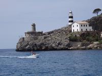 Einfahrt in den Hafen von Port de Soller