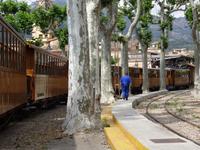 Umstieg in Soller in den 