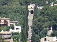 Port d' Pollenca - Blick auf die Treppe zur Parrkirche