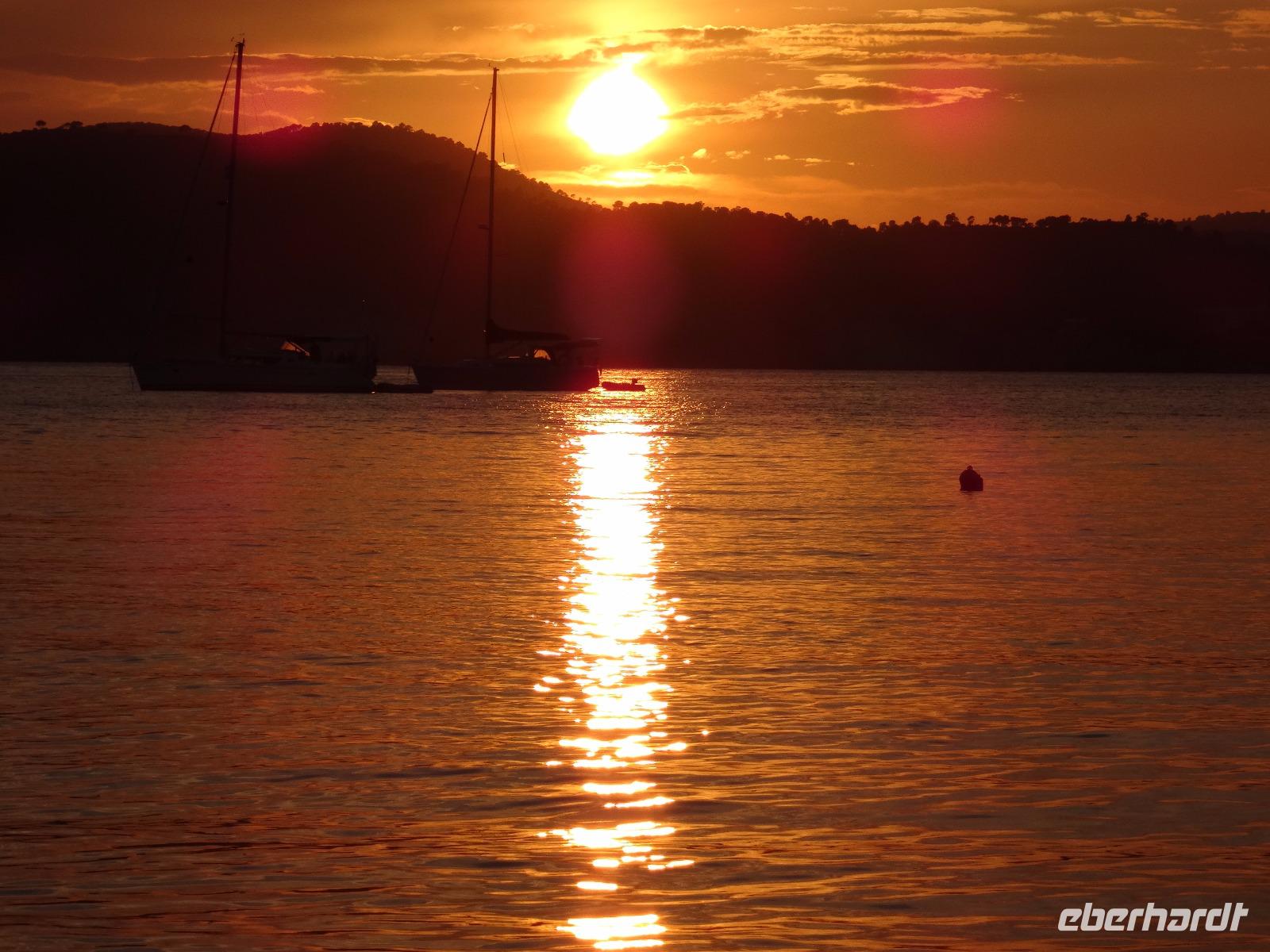 Sonnenuntergang in Santa Ponca