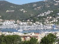 Blick auf den Hafen von Port Andratx