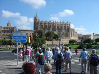 Auf dem Wege zur Kathedrale von Palma