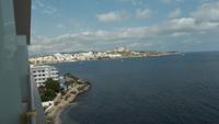 Ibiza - Blick von dem Balkon des Hotels Torre del Mar 