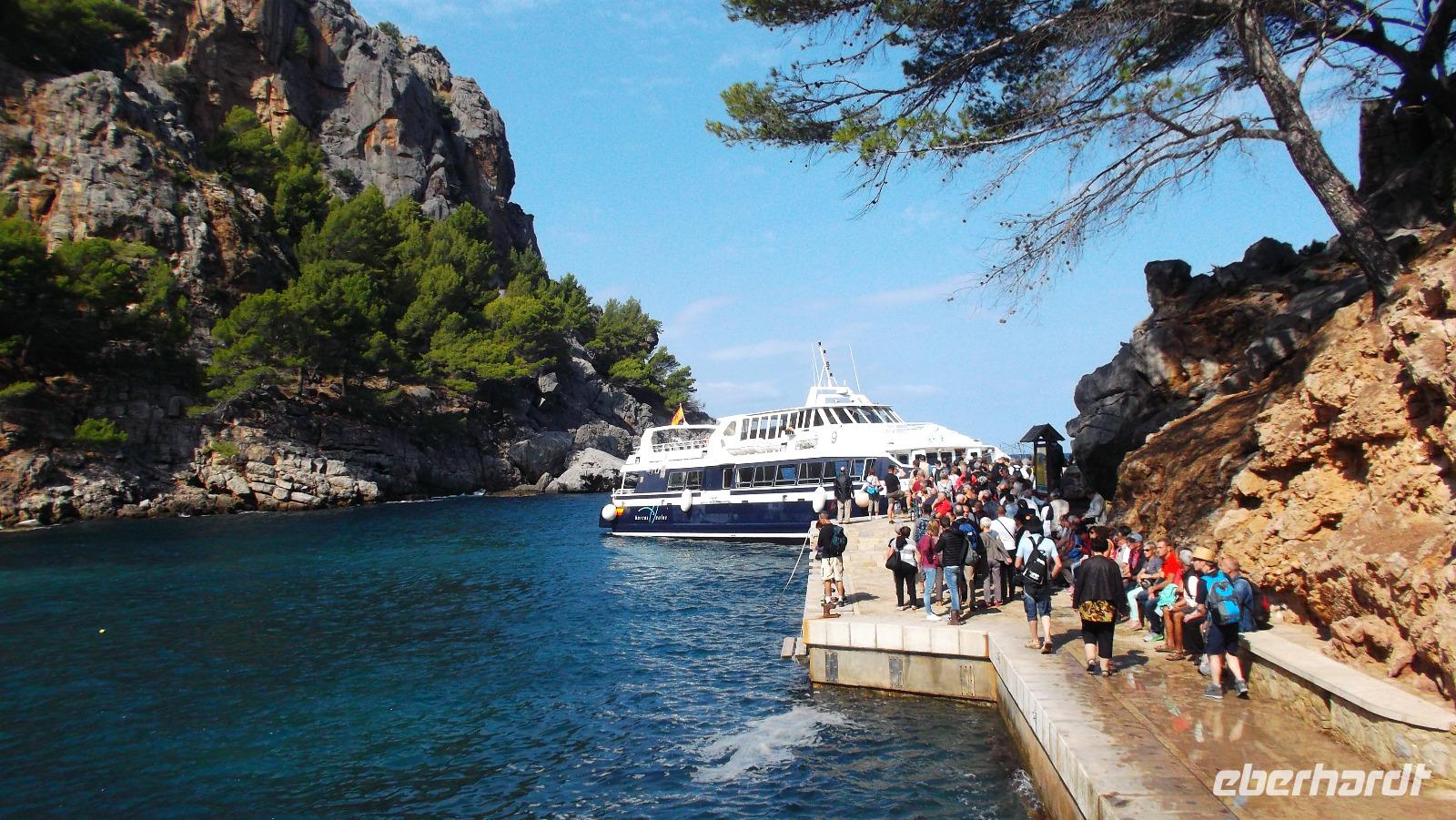 Inselrundfahrt Mallorca - Sa Calobra, Bootsfahrt