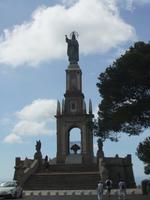 Die 7 m hohe Chistusfigur