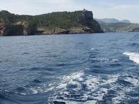 Fahrt entlang der Steilküste