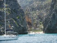 Die bekannte Badebucht von Sa Calobra