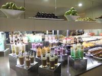 Die Dessertauswahl ist sehr groß