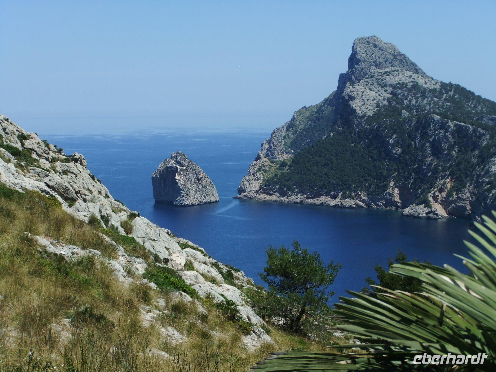 Blick auf die Insel Colomer