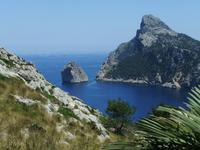 Blick auf die Insel Colomer